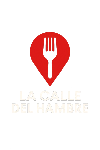 logo de la calle del hambre, (en cuentra tu comida favorita en nuestros diferentes restaurant's)